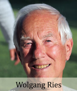 Hier ist der Künstler Wolgang Ries abgebildet